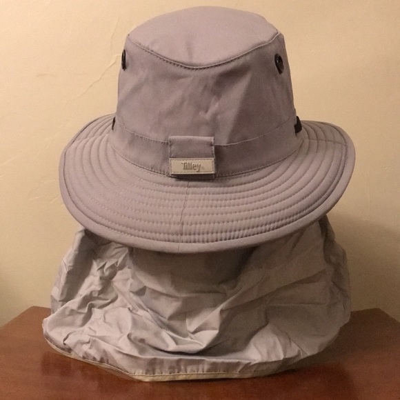 Tilley TP100 POLARIS hat - Grey - Picture 8 of 15